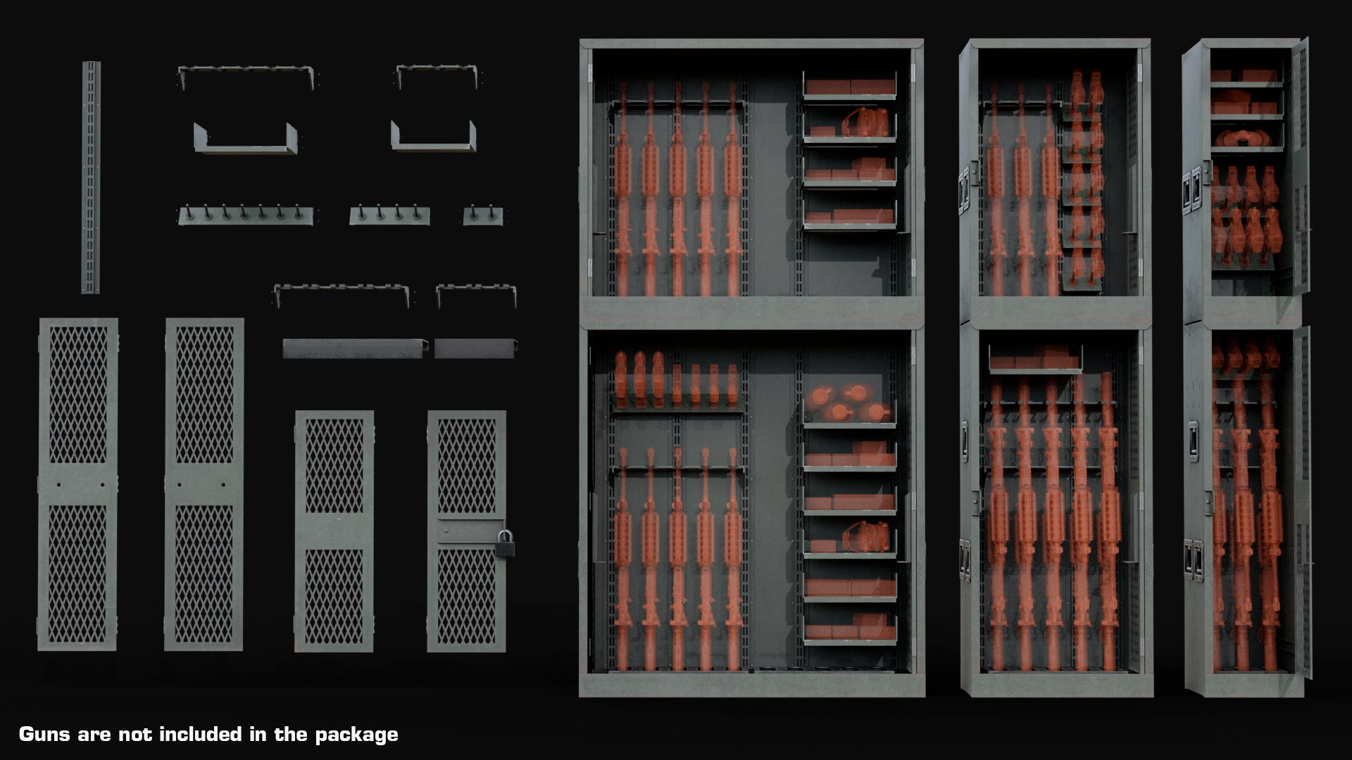 3D Gun Storage Racks Modular Realtime model https://p.turbosquid.com/ts-thumb/MV/muwG9O/XF/07/png/1764832943/1920x1080/fit_q87/bed4bf32360cf9688ce6c1af2ef5f60fcecaff7b/07.jpg