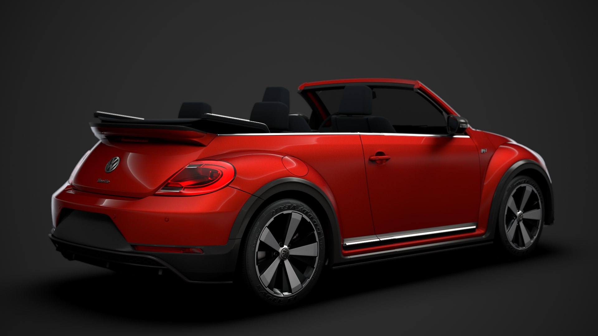 Beetle R Line Convertible 3D Model - TurboSquid 1534666