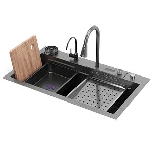 RIBANEDY kitchen sink 3D model