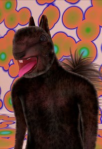 3D model Squirrel Character for Animation  Games  Fully Textured  Lip-Sync Ready
