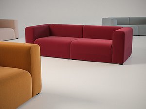 mags 2 5-seater sofa 3D model