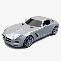 Mercedes AMG SLS sports car