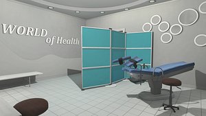 vr gynecologist s office model