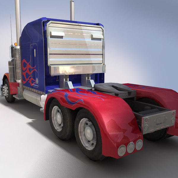 Transformers optimus prime truck model - TurboSquid 1171827