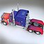 Transformers Optimus Prime Modello LOW POLY