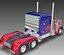 Transformers Optimus Prime Modello LOW POLY