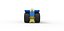 Pulling tractor with 6 engines V8 Scale 1 to 25