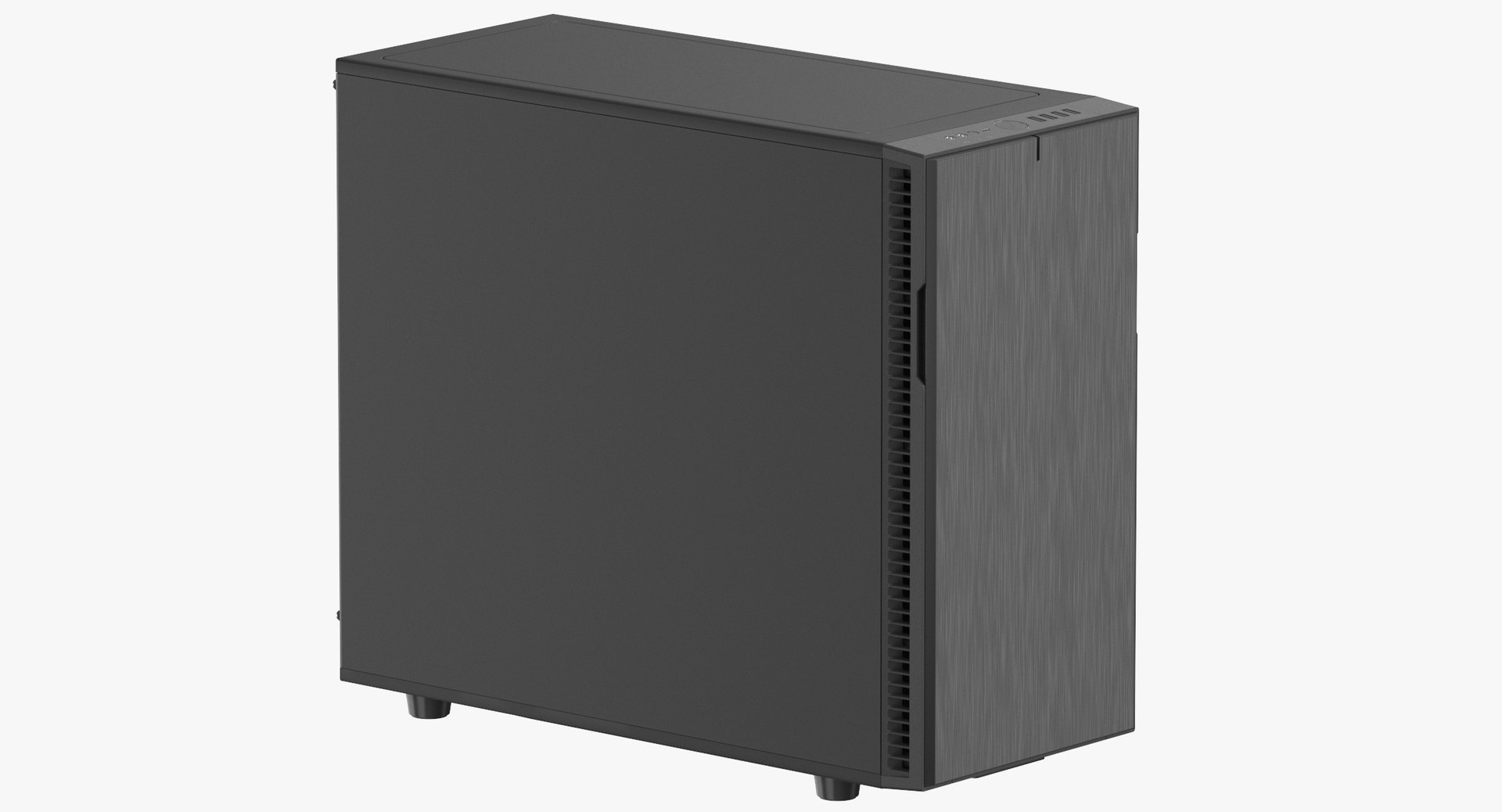 Fractal c computer case 3D model - TurboSquid 1424087