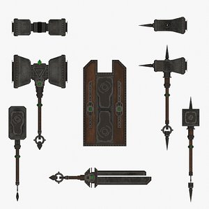 Stone melee weapons