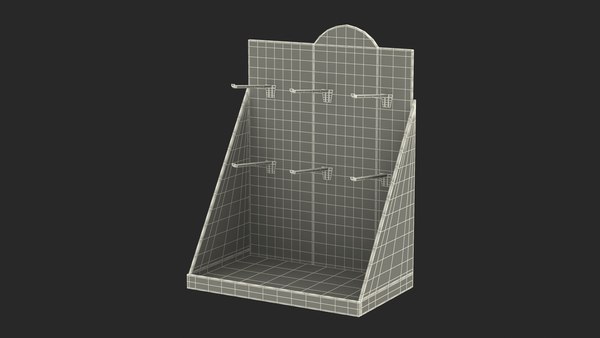 modelo 3d Expositor de plástico para encimera, color verde - TurboSquid ...
