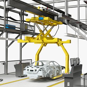 3D Vehicle Body Carrier model