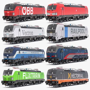 3D Siemens Vectron Collection 1 model