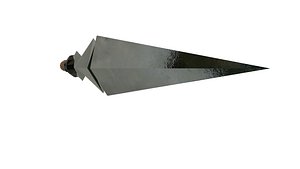 Low Poly Tactical Dagger Knife 3D Model 3D