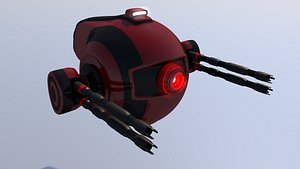 Sci Fi Drone 3D model