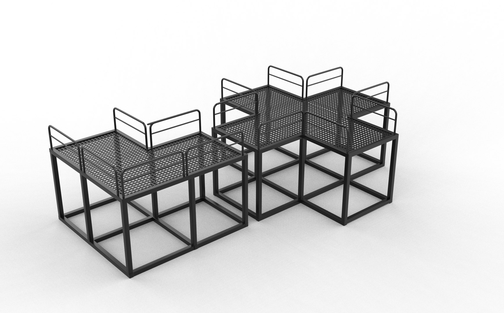 Modular Platform 3D Model 3D - TurboSquid 2340456