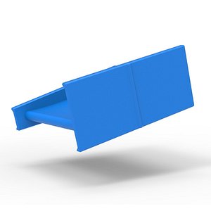 Top wing of BriSCA Formula 2 Stock Car Scale 1 to 25 3D