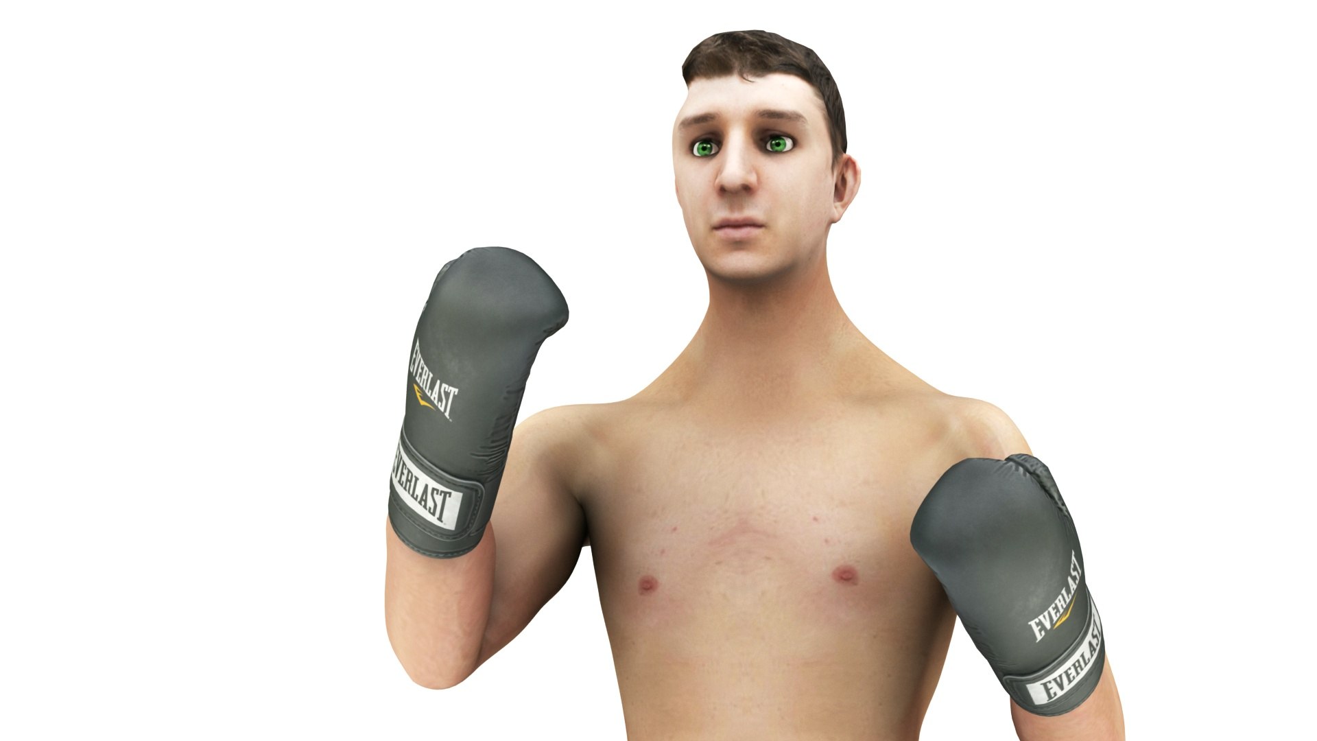 Boxer Man 3 Fighting Pose Model 3D - TurboSquid 1957014