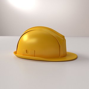 3d model construction helmet