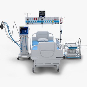 ICU Set 3D model