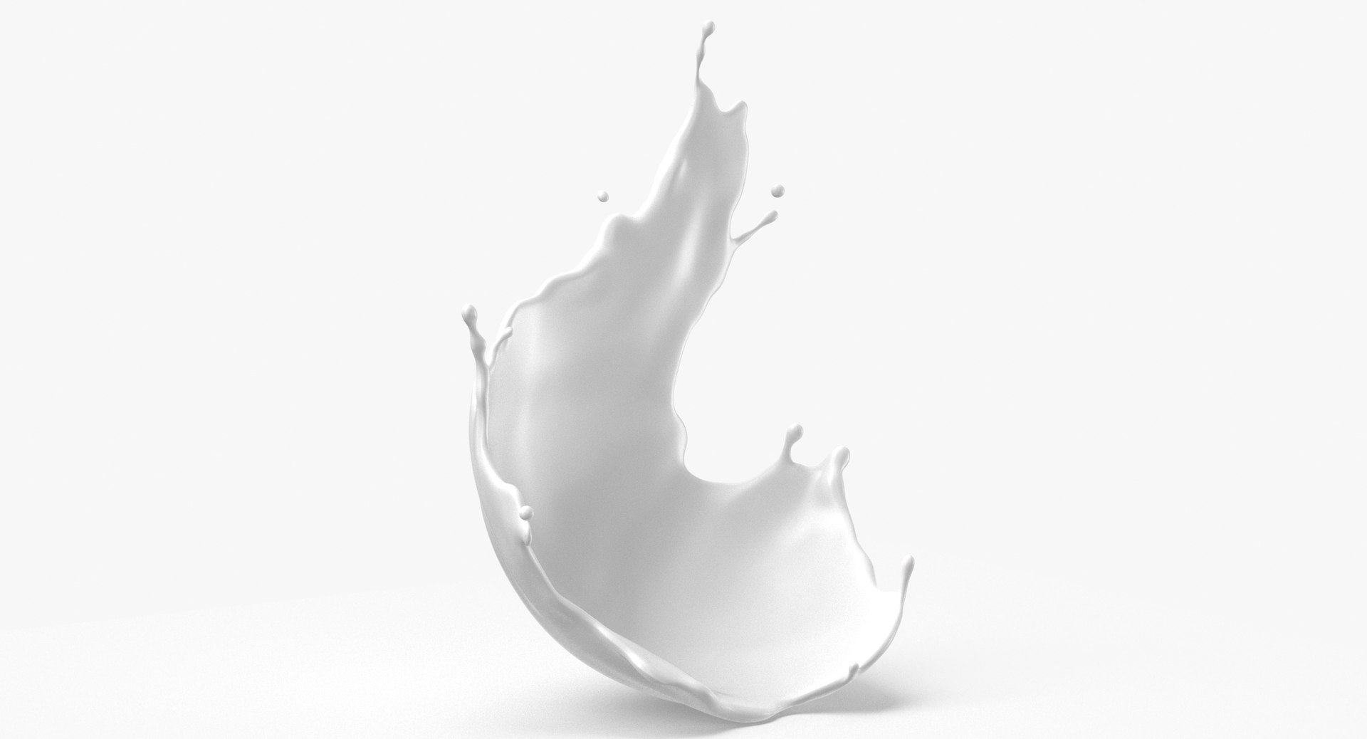 Prop 12 Cream Splash Type 01 3D - TurboSquid 2144584