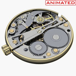 Watch Mechanism Animated