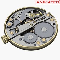 Watch Mechanism Animated