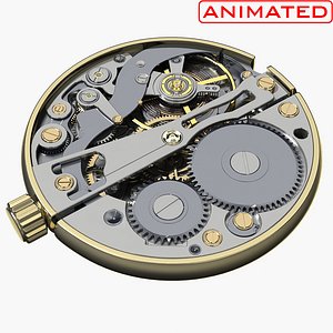 Watch Mechanism Animated