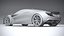 Generic Supercar v2 2020 LowPoly 3D
