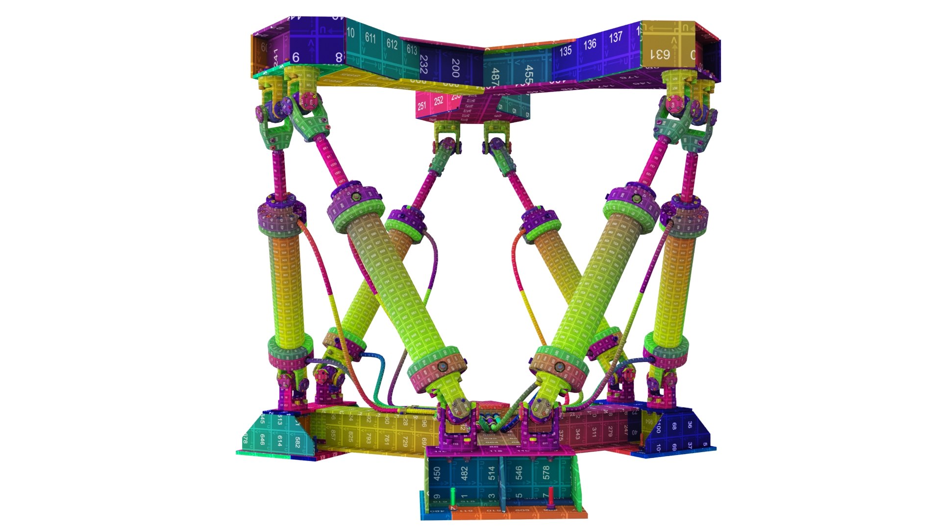 hexapod platform 3D model https://p.turbosquid.com/ts-thumb/MX/5nUjsO/45pNnGtW/checker_hexapod_1/jpg/1597221353/1920x1080/fit_q87/8d756a2b06f9eed3fda515456c8ea952c7dbba6e/checker_hexapod_1.jpg