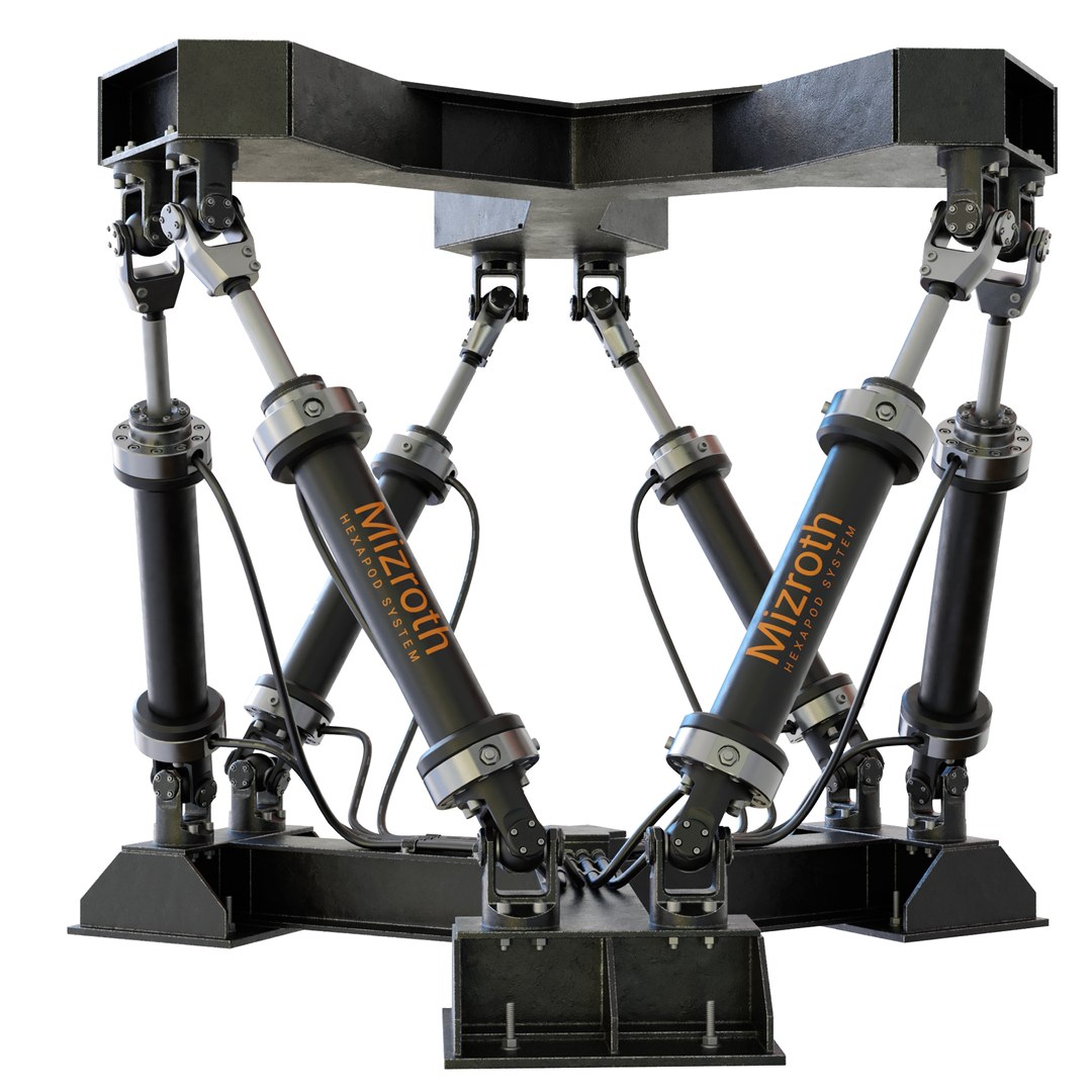 Hexapod platform 3D model - TurboSquid 1604638