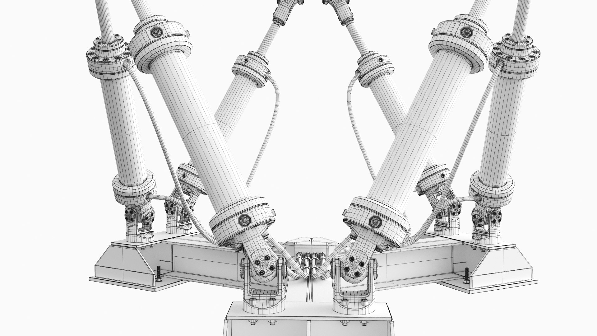 hexapod platform 3D model https://p.turbosquid.com/ts-thumb/MX/5nUjsO/FLE5lQtv/wire_hexapod_5/jpg/1597221347/1920x1080/fit_q87/e92bbca72f093ed17c19edef839111d37d9d3185/wire_hexapod_5.jpg