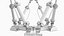 hexapod platform 3D model