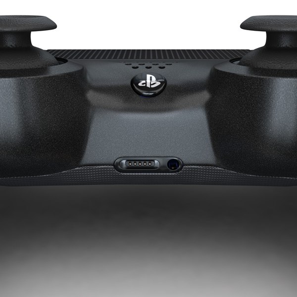 sony ps4 controller pad 3d model