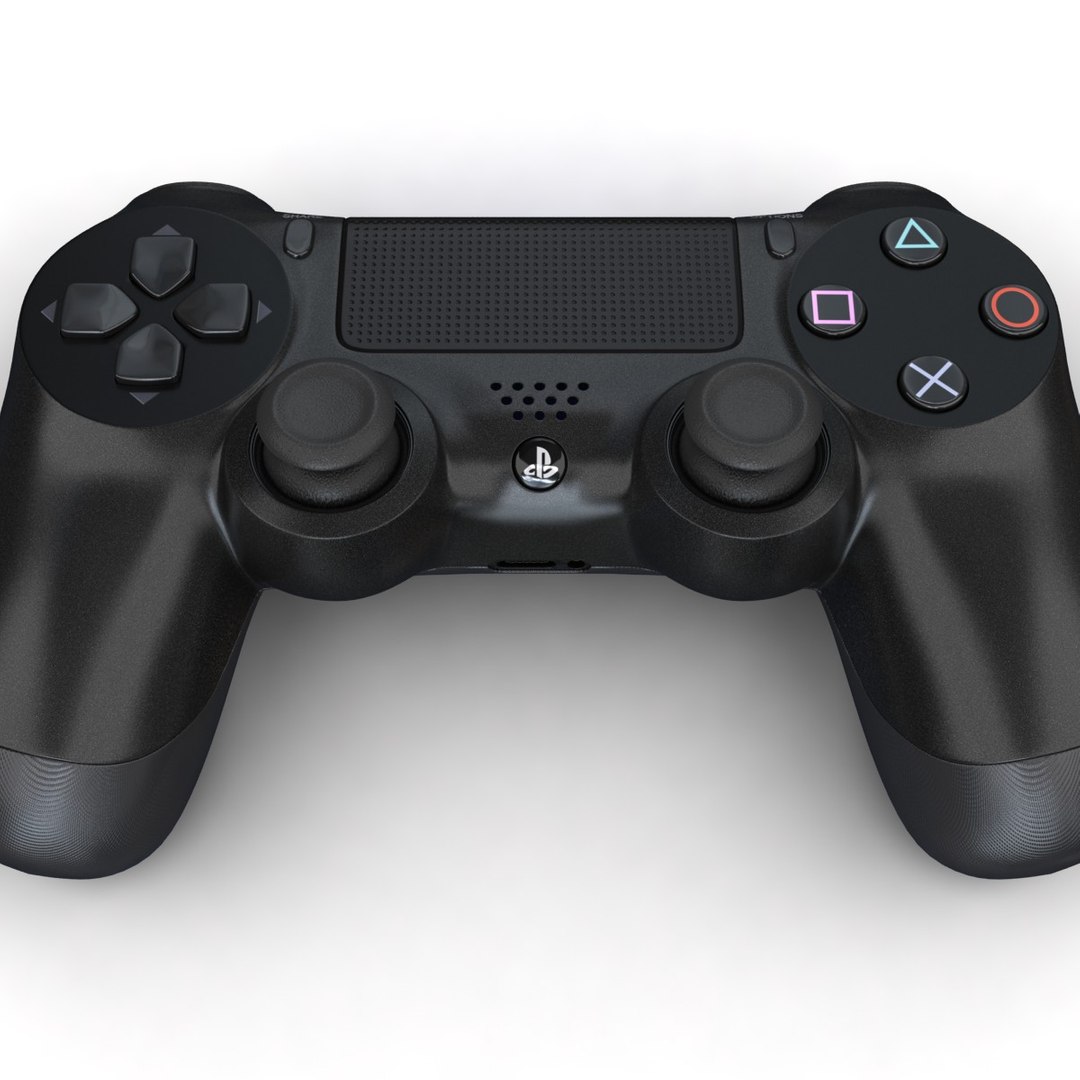 Sony Ps4 Controller Pad 3d Model