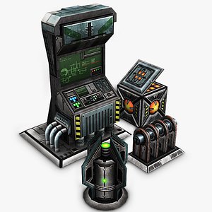 max ready sci-fi assets