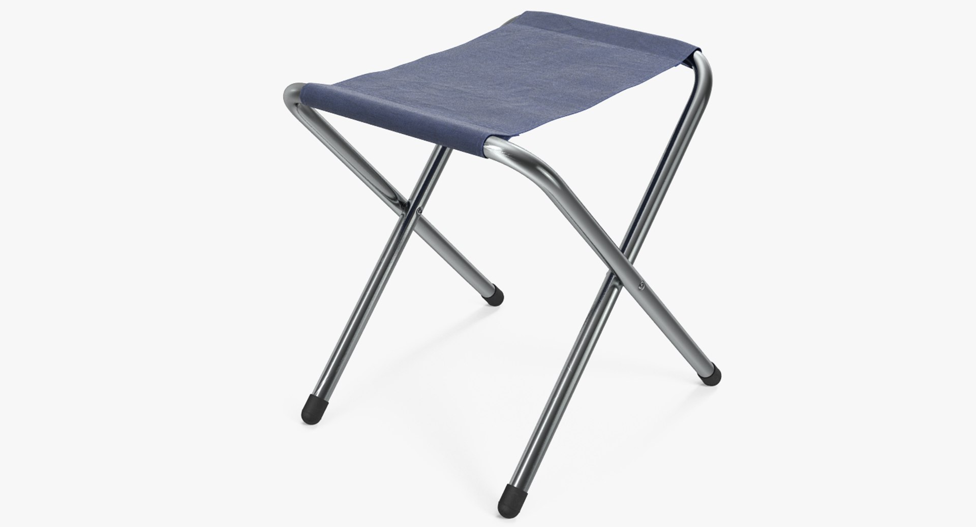Outdoor Folding Chair 3D Model 3D model preview