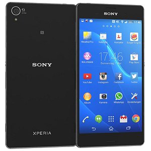 sony xperia z3 black model