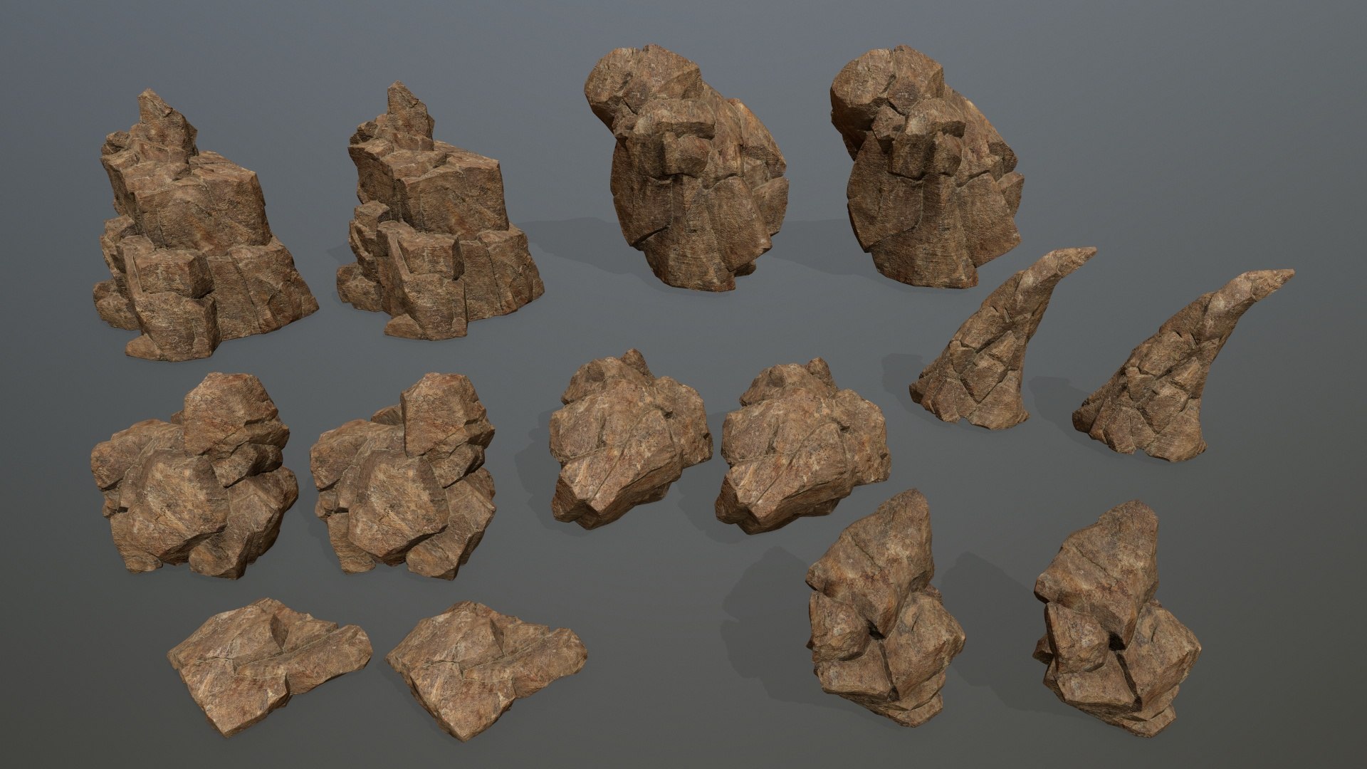 Desert Rocks 3D Model - TurboSquid 1936560