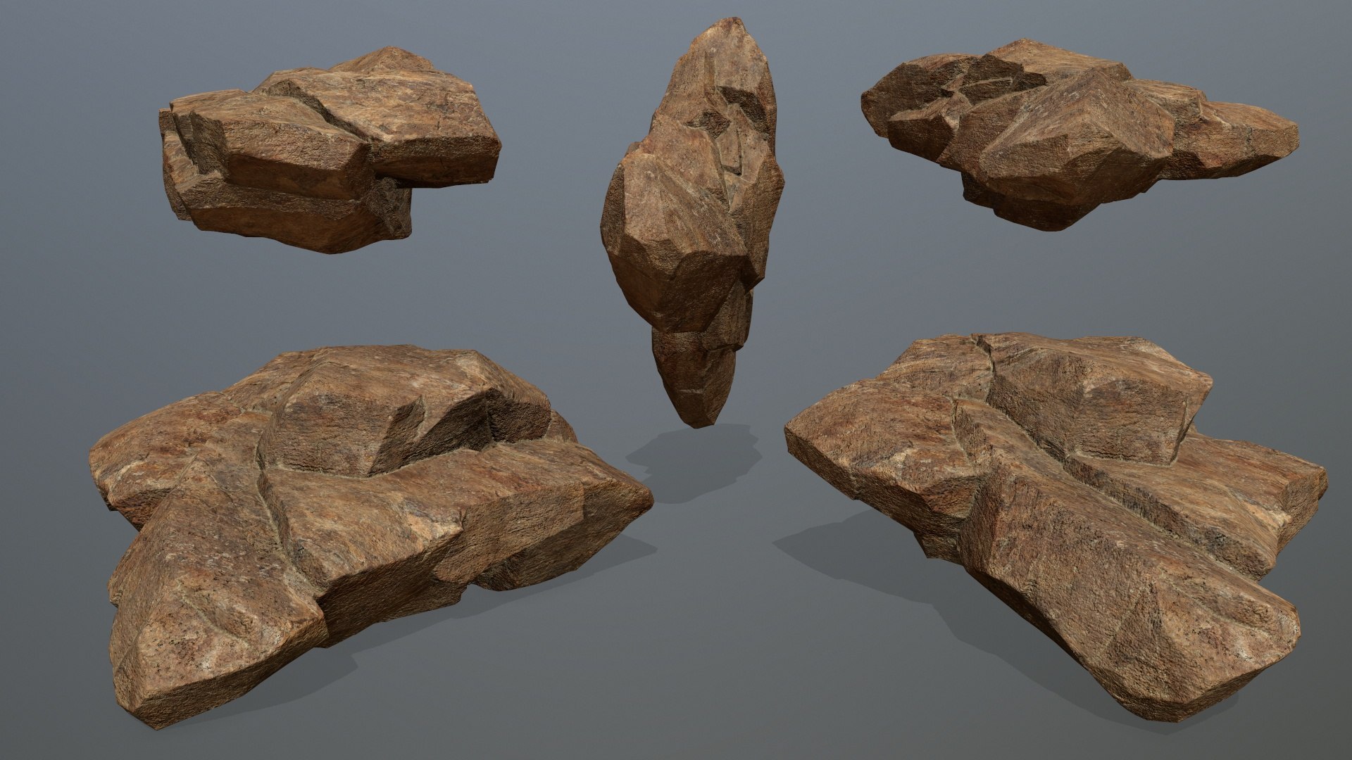 Desert Rocks 3D Model - TurboSquid 1936560