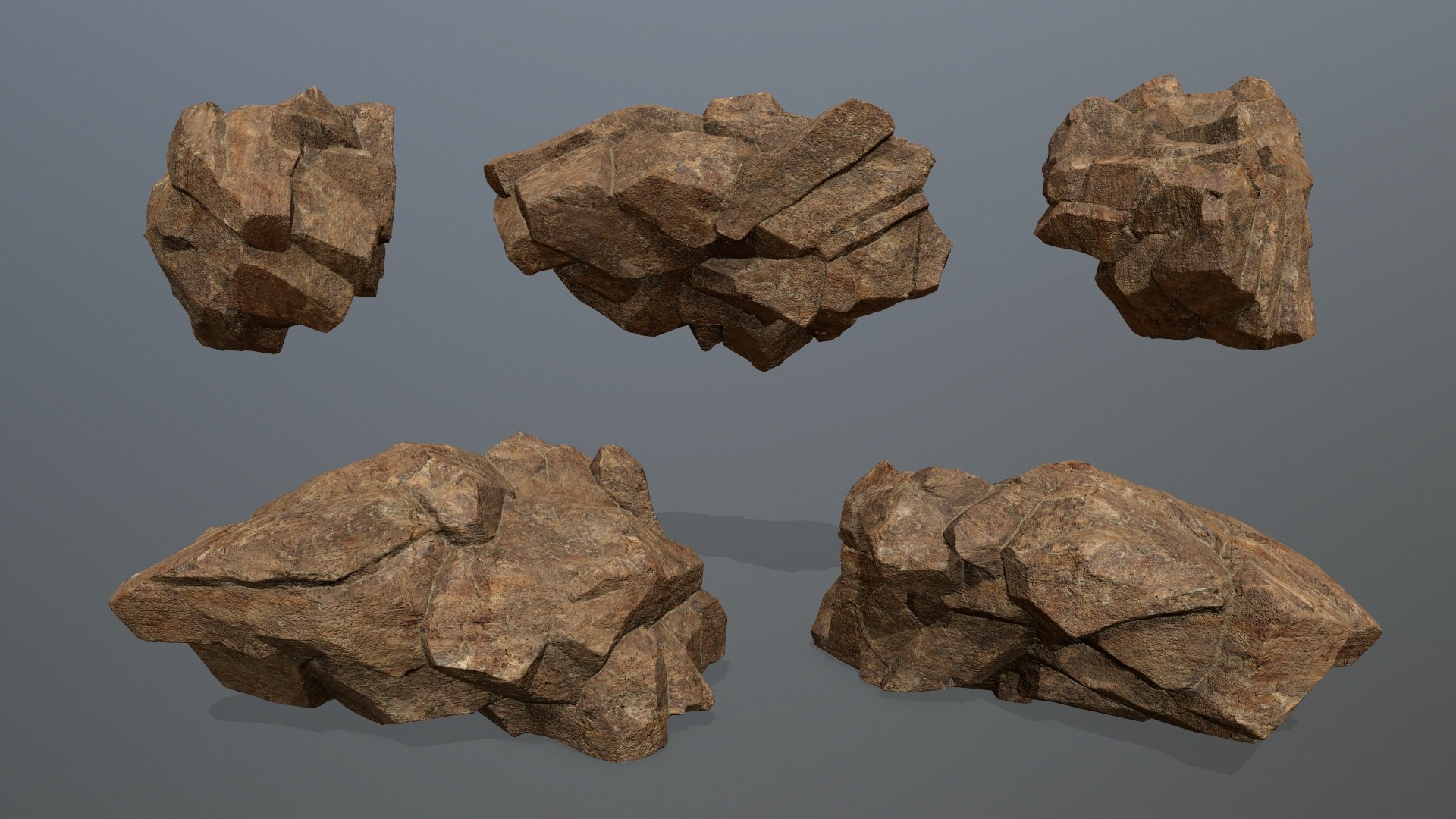 Desert Rocks 3D Model - TurboSquid 1936560