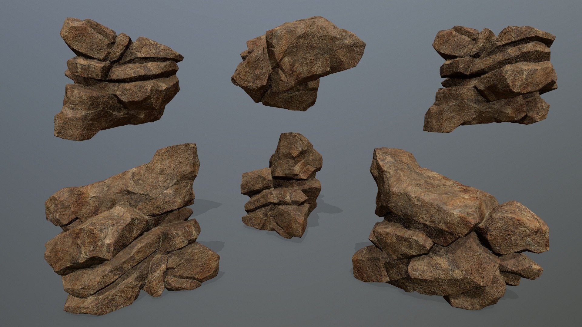 Desert Rocks 3D Model - TurboSquid 1936560
