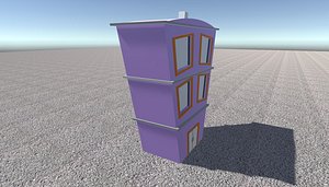 cartoon build 3d model
