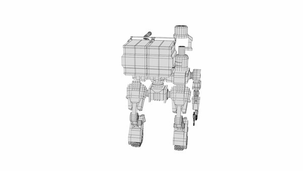 3D robot turret model - TurboSquid 1661526