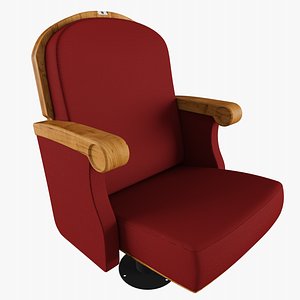 theatre chair 3D