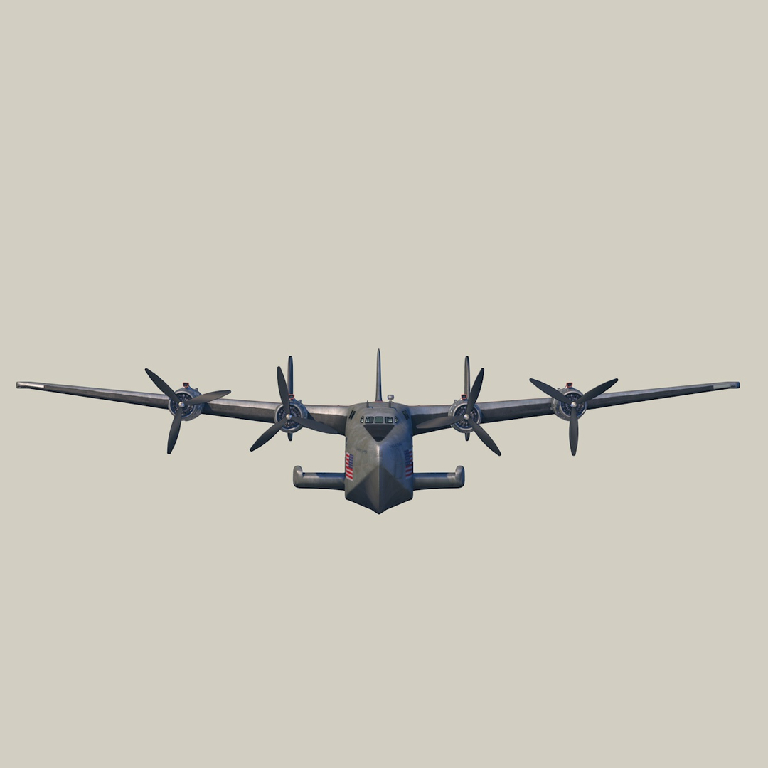 Yankee Clipper Flying Boat 3D Model $250 - .c4d - Free3D