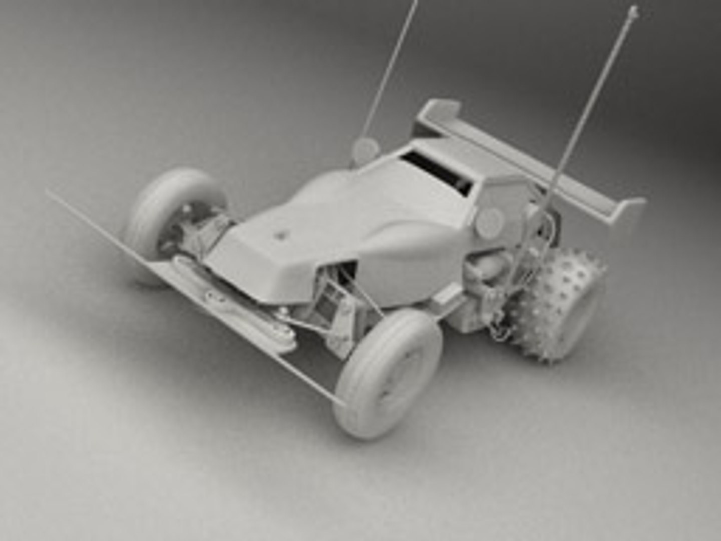 Radio Control Car 3d Model Circuit Diagram