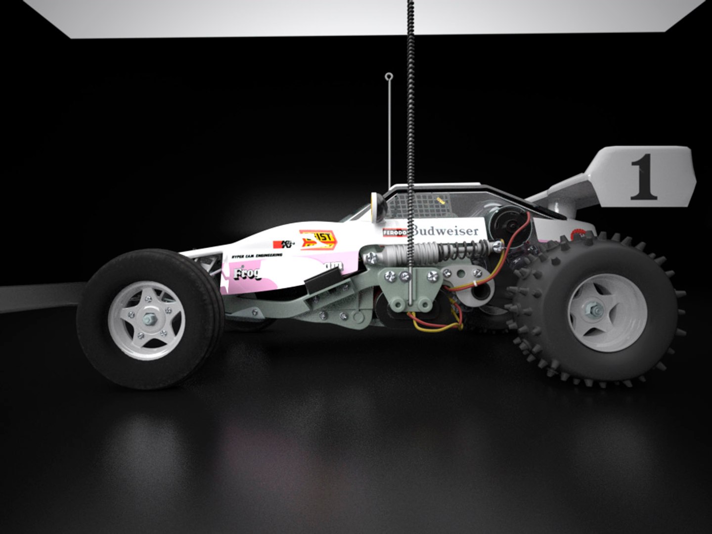Radio Control Car 3d Model Circuit Diagram
