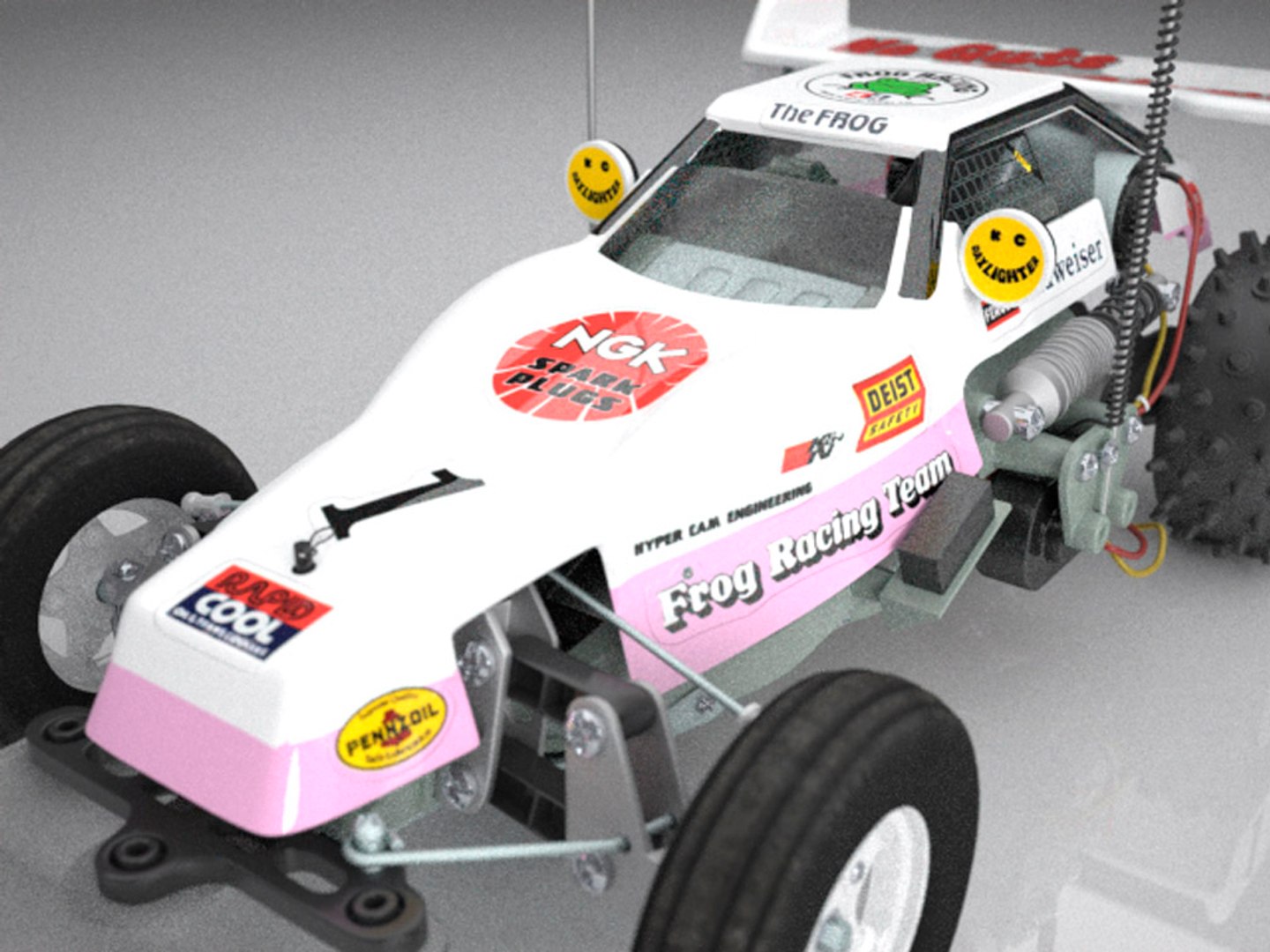 Radio Control Car 3d Model Circuit Diagram