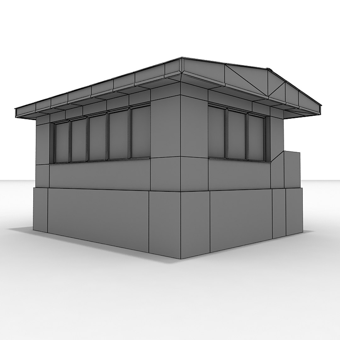 guard building 03 3ds