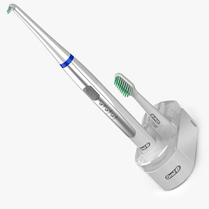 3d model tooth toothbrush brush